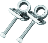 Bikers Choice 73-83 FL 73-E86 FX 82-94 FXR 79-99 XL Chrome Axle Adjusters Replaces H-D 41530-84T