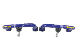 SuperPro 05-21 Nissan Frontier - Fixed Offset Upper Control Arm Set - Camber/Caster Correction