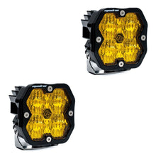 Load image into Gallery viewer, Baja Designs Squadron 2.0 Sport (Pair) LED Wide Cornering / No Harness - Baja Amber