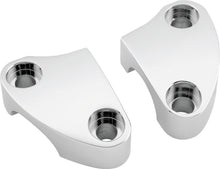 Load image into Gallery viewer, Bikers Choice 1974-2011 Chrome Smooth Riser Clamps Pr
