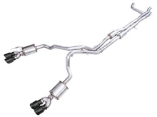 Load image into Gallery viewer, AWE 2021+ Chevy Suburban/GM Yukon XL 6.2L 0FG Edition Cat Back Exhaust - Quad Diamond Chrome Tips