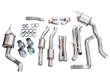 Load image into Gallery viewer, AWE Tuning 2021+ Cadillac Escalade 6.2L 0FG Dual Exit Exhaust System w/ 5in Chrome Silver Tips