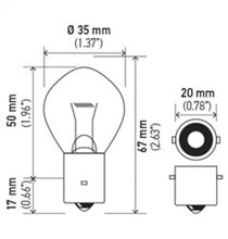 Load image into Gallery viewer, Hella Bulb 635 12V 35W Ba20S B11 F2 (MOQ 10)