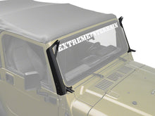 Load image into Gallery viewer, Raxiom 97-06 Jeep Wrangler TJ 50-In LED Light Bar Windshield Mount w/ Auxiliary Bracket
