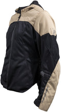Load image into Gallery viewer, Speed and Strength Starstruck Mesh Jacket Trench Tan/Black Womens - Large