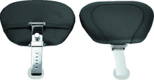 Load image into Gallery viewer, Mustang 06-17 Harley Dyna Wide Touring Solo Seat w/Driver Backrest w/Studs - Black