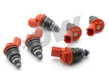 Load image into Gallery viewer, DeatschWerks 96-99 Nissan I30 VQ30 / Maxima VQ30de / 300zx 270cc Side Feed Injectors