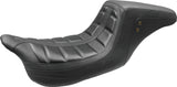 Mustang 97-07 Harley Rd King,06-07 Str Glide,00-05 Eagle Wide Tripper Solo Seat - Brown