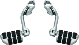 Kuryakyn Tour-Tech Cruise 6in Mount Arm With Dually ISO Pegs 1-1/4in Clamp Chrome