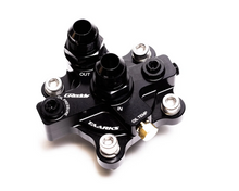 Load image into Gallery viewer, GReddy RB26 OIL BLOCK ADAPTER BOLT-ON GPP X TAARKS