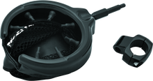 Load image into Gallery viewer, Kuryakyn Drink Holder with Mesh Basket 1 inch Clamp Gloss Black