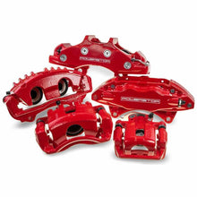 Load image into Gallery viewer, Power Stop 15-18 Volkswagen Golf Rear Red Calipers w/Brackets - Pair