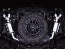 Load image into Gallery viewer, AWE Tuning 2021+ Cadillac Escalade 6.2L 0FG Dual Exit Exhaust System w/ 5in Diamond Blk Tips