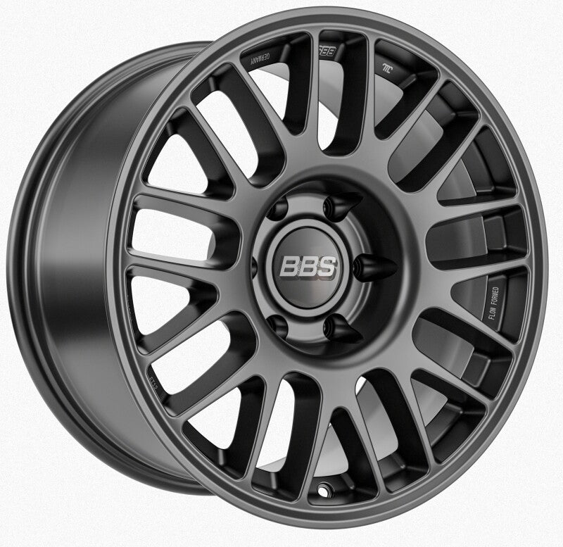 BBS TS-M 20x9in - 5x120 - 72.56 CB - ET30 - Satin Black Wheel
