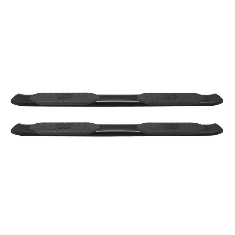 Westin 2015-2018 Ford F-150 SuperCrew PRO TRAXX 5 Oval Nerf Step Bars - Black