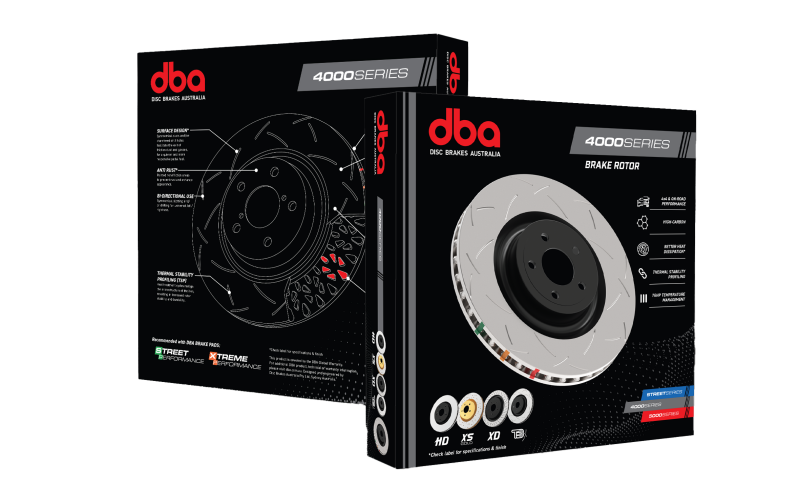 DBA 02-05 RSX (Type S) / 06-07 Civic Si 2.0L Front Slotted 4000 Series Rotor