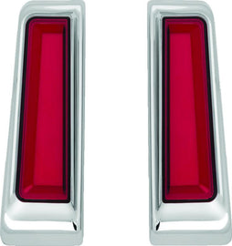 Kuryakyn Tracer L.E.D. Inserts For Saddlebag Supports Chrome