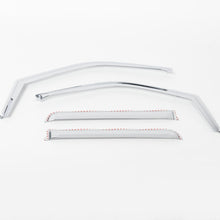 Load image into Gallery viewer, Putco 17-20 Ford SuperDuty - Crew Cab (Set of 4) Element Chrome Window Visors