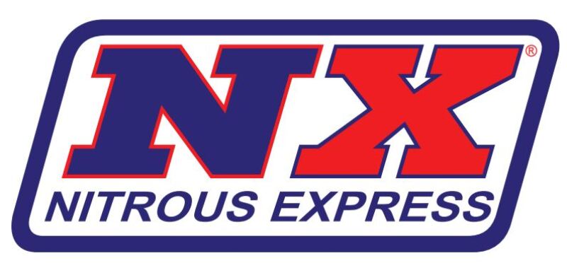 Nitrous Express 4AN 20ft Stainless Steel Braided Hose - Black