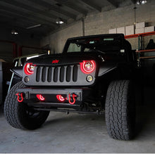 Load image into Gallery viewer, Oracle 7in High Powered LED Headlights - Black Bezel - Dynamic - Dynamic
