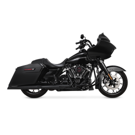Vance & Hines 17-26 HD Touring Backslash 450 Slip-on Exhaust - Wrinkle Black