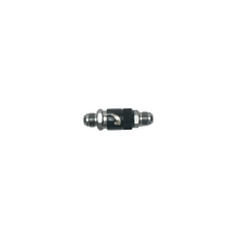 Load image into Gallery viewer, DeatschWerks 8AN Male Flare Quick Disconnect Dry Break Fitting - 2 Pieces Anodized Matte Black