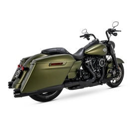 Vance & Hines HD M8 Touring Blackbird 450 Slip-on Exhaust - Wrinkle Black
