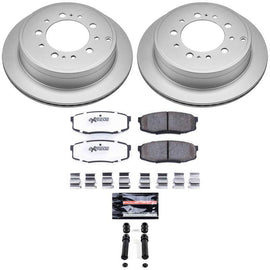 Power Stop 08-11 Lexus LX570 Rear Z36 Coated Truck & Tow Brake Kit