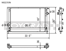 Load image into Gallery viewer, Koyo 13-17 Ford Focus ST 2.0L I4 Turbo Racing Radiator