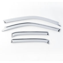 Load image into Gallery viewer, Putco 14-18 Chevy Silverado LD - 4 Door - Crew Cab Element Chrome Window Visors