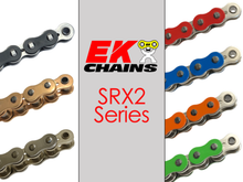 Load image into Gallery viewer, Vortex Racing EK 520 SRX2 Clip Master Semi Press 112 Links- Natural