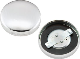 Bikers Choice 36-E73 Chrome Early Vented Gas Cap Single & Fatbob Tank Right Side Repl H-D 61103-36