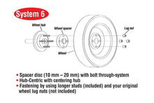 Load image into Gallery viewer, Eibach Pro-Spacer 15mm Spacer / Bolt Pattern 5x100 / Hub Center 57.1 for 96-01 Audi A4 (B5)
