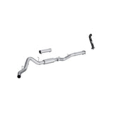 MBRP 2005 Chevy Silverado / GMC Sierra 2500/3500HD 4in OD CatBack Single Side Exit w/ Downpipe - AL
