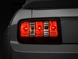 Raxiom 05-09 Ford Mustang Coyote Tail Lights- Black Housing (Smoked Lens)