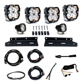 Baja Designs 21-25 Ford Raptor Squadron Sport 2.0 Fog Pocket Kit (Multi Patterns) - Clear