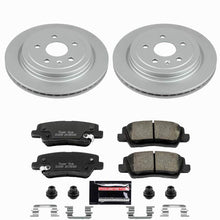 Load image into Gallery viewer, Power Stop 14-19 Cadillac CTS Rear Z23 Coated Brake Kit