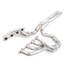 Load image into Gallery viewer, Stainless Works 2019+ Chevrolet Silverado 5.3/6.2 Catted Headers 1-7/8in Primaries 3in Leads X-Pipe