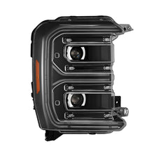 Load image into Gallery viewer, AlphaRex 23-26 Ford F-250 SD LUXX LED Proj Headlights Blk w/Activ Light/Seq Signal/Switchback