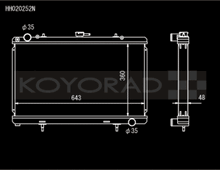 Load image into Gallery viewer, Koyo 89-94 Nissan 180SX/Silvia S13 SR20DET (MT) N-FLO (Dual Pass) Radiator