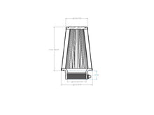 Load image into Gallery viewer, aFe POWER Universal Clamp-On Air Filter w D2 Dura-Dry Media 3in F x 5in B x 3-1/2in T x 7in H