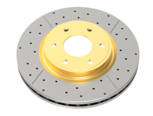 Load image into Gallery viewer, DBA 2015+ Ford F-150 5.0L V8 4WD Rear Drilled &amp; Slotted Street Series Rotor w/Gold Hat