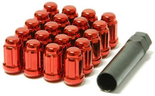 Load image into Gallery viewer, Wheel Mate Muteki Open End Lug Nuts - Deep Black 12x1.25