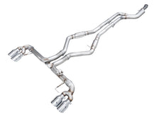 Load image into Gallery viewer, AWE Tuning 22-26 BMW M240i (G42) Track Edition Exhaust - Chrome Silver Tips