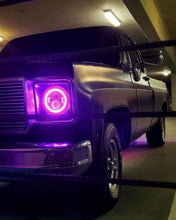 Load image into Gallery viewer, Oracle 7in High Powered LED Headlights - Black Bezel - Dynamic - Dynamic