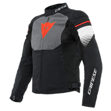 Load image into Gallery viewer, Dainese Air Fast Tex Jacket Black/Gray/White Size - 46