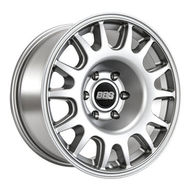 BBS TS-R 18x9in - 6x139.7 - 106.1 CB - ET0 - Satin Silver Wheel