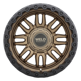 Weld Off-Road Swift 17x9in - 5x114.3 / 5x127 BP - ET-12 - 78.1mm CB- Satin Bronze Wheel & Black Ring