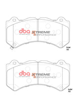 Load image into Gallery viewer, DBA 18-22 Jeep Grand Cherokee Trackhawk XP Performance Front Brake Pads