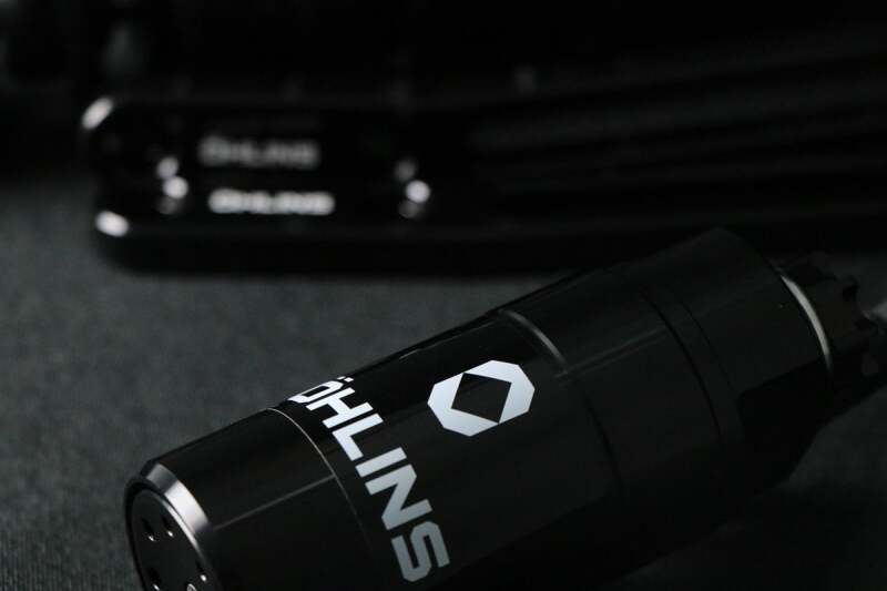 Ohlins 14-26 Harley FL Touring STX 36 Twin Blackline 12in Blk Reservoir Shocks - Standard Springs